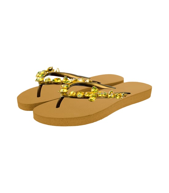 Amalia Flip Flop Ocker - Image 3