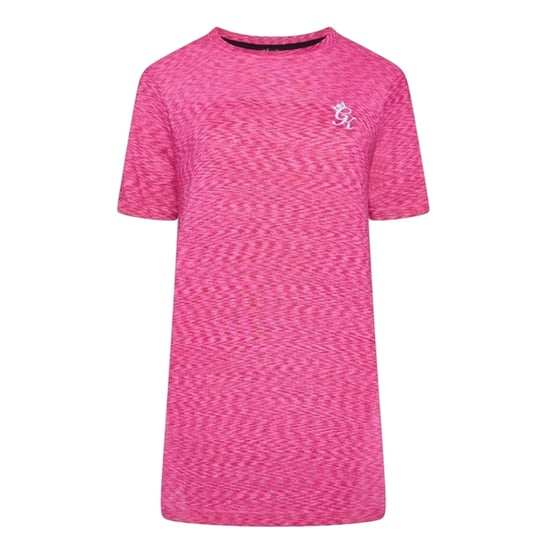 Gym King - T-Shirt für Herren, Rundhalsausschnitt, Schmal (Leuchtend Pink) - Image 1