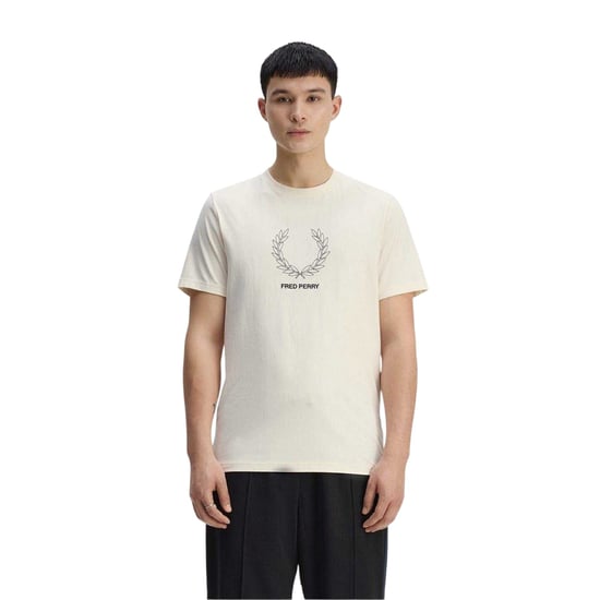 Fred Perry - T-Shirt für Herren, Regulär (Ecru) - Image 1