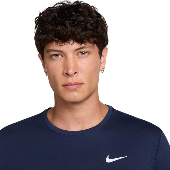 Nike - "Miler" T-Shirt für Herren, Reflektierende Details (Mitternachtsblau) - Image 3