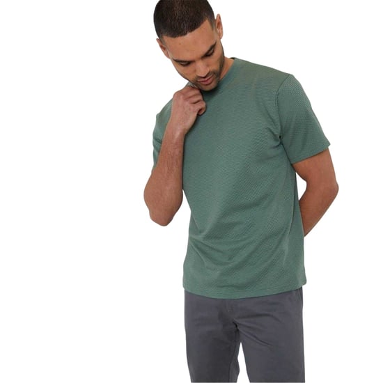 Threadbare - T-Shirt für Herren, Rundhalsausschnitt, Strukturiert, Regulär (Dunkler Wald) - Image 2