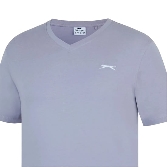 Slazenger - T-Shirt für Herren, Baumwolle (Pudriger Lavendel) - Image 3