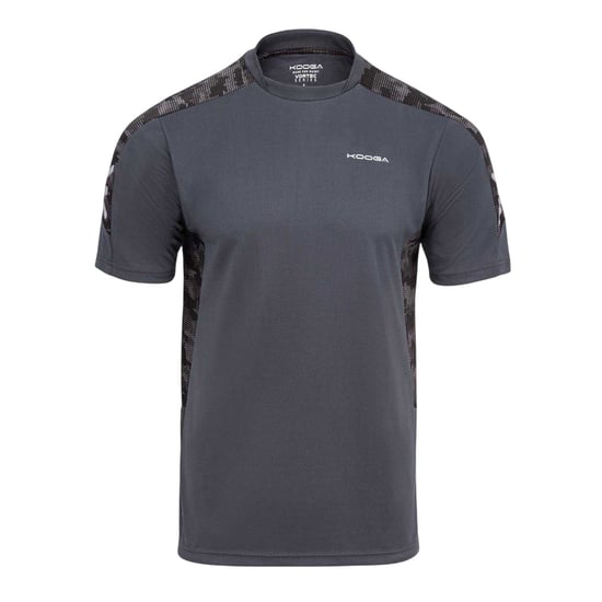 KooGa - T-Shirt für Herren, Rundhalsausschnitt (Holzkohle) - Image 2