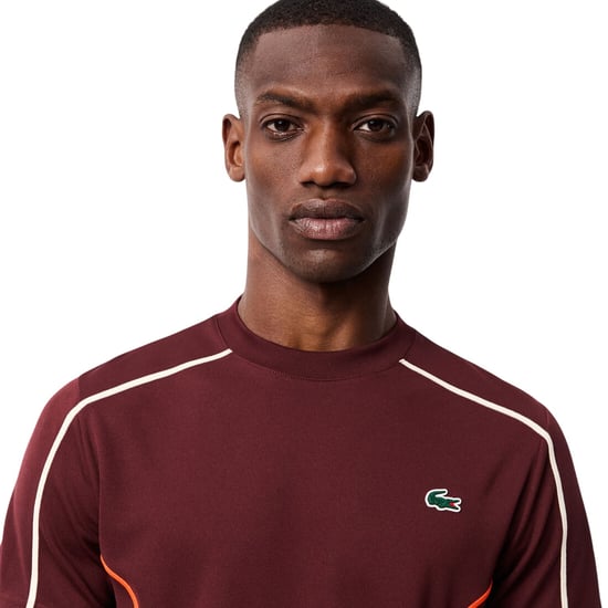 Lacoste - T-Shirt für Herren, Extratrocken, Tennis, Regulär (Braun) - Image 2