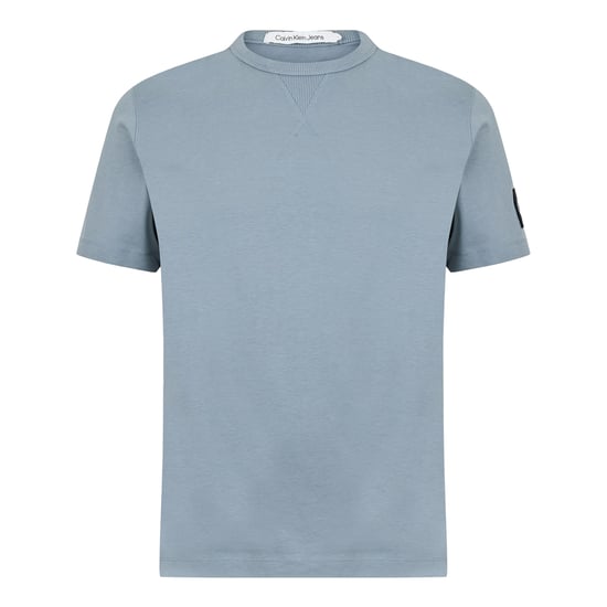 Calvin Klein - T-Shirt für Herren, Rundhalsausschnitt, Regulär (Bewölkt Grau) - Image 1
