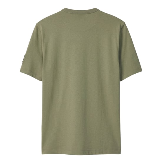 Calvin Klein - T-Shirt für Herren, Rundhalsausschnitt, Regulär (Dunkles Flechtengrün) - Image 2