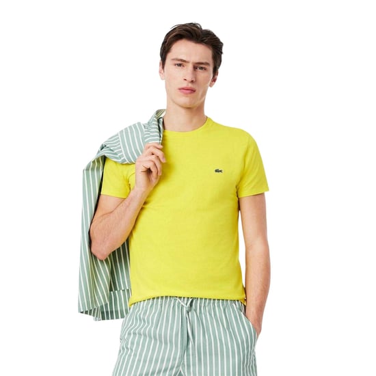 Lacoste - T-Shirt für Herren, Pima-Baumwolle (aus Peru) (Gelb) - Image 3