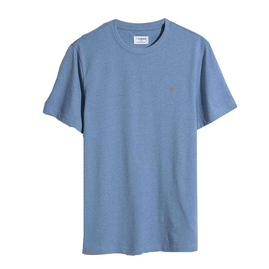 Farah - T-Shirt für Herren, Regulär (Tideblau) - Image 2
