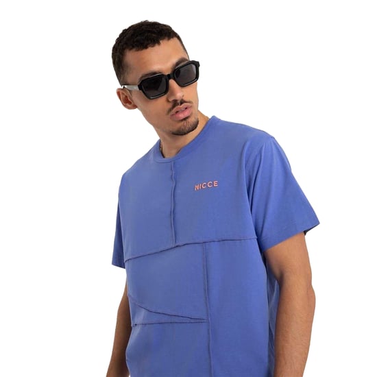 Nicce - "Merson" T-Shirt für Herren (Irisblau meliert) - Image 4