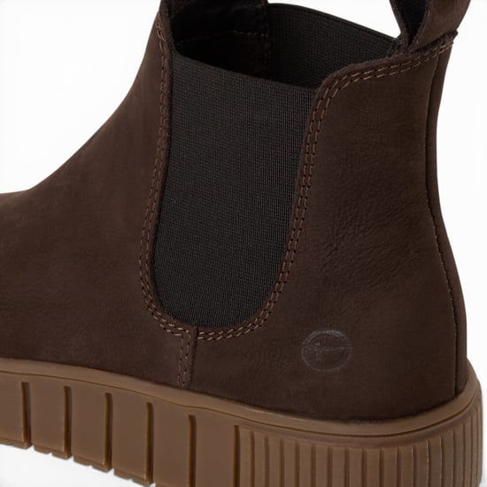 Tamaris Damen braune Leder-Chelsea Knöchelstiefel – 25403-43 - Image 5