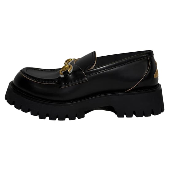 Gucci Harald Pferdehalfter Slipper aus schwarzem Leder - Image 4