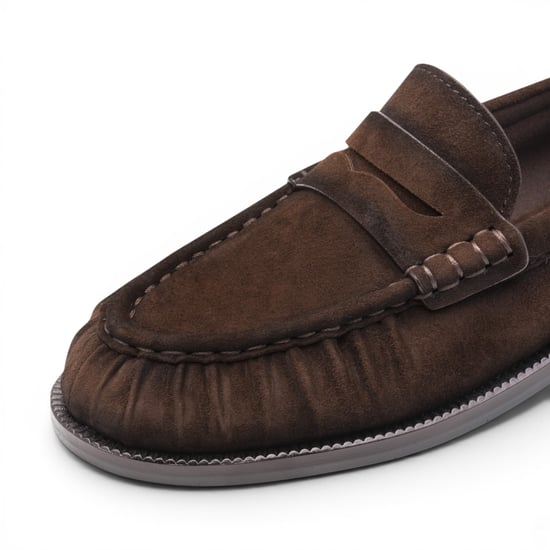 Tamaris Damen braune Leder-Loafer Freizeitschuhe – 24251-47 - Image 5