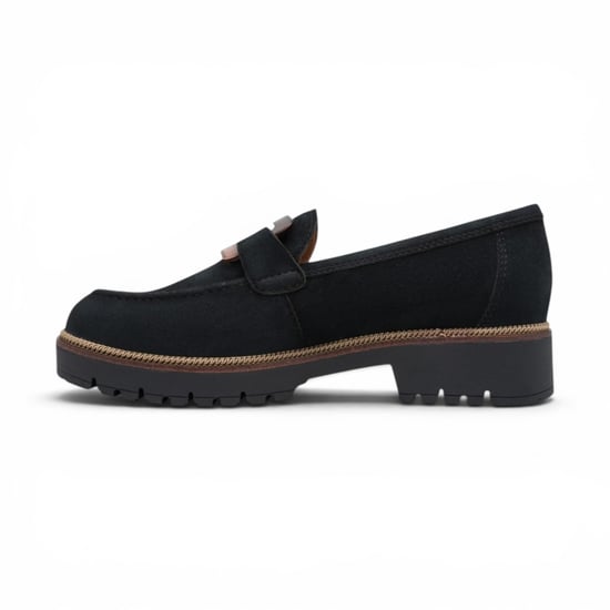 Tamaris Damen blaue Wildleder-Loafer Freizeitschuhe – 24722-43 - Image 3