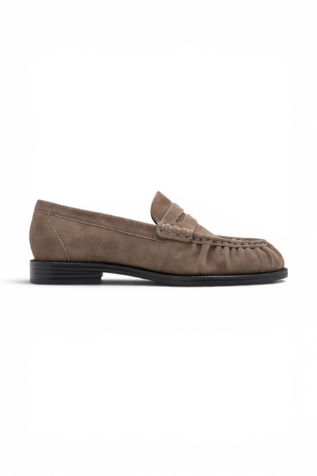 Tamaris Damen Beige Lederloafer Freizeitschuhe – 24251-47 - Image 1