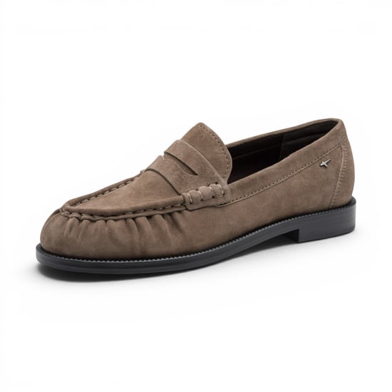 Tamaris Damen Beige Lederloafer Freizeitschuhe – 24251-47 - Image 4
