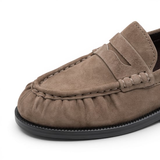 Tamaris Damen Beige Lederloafer Freizeitschuhe – 24251-47 - Image 5