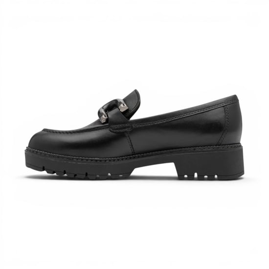 Tamaris Schwarze Leder-Loafer-Komfortschuhe für Damen – 24740-47 - Image 3