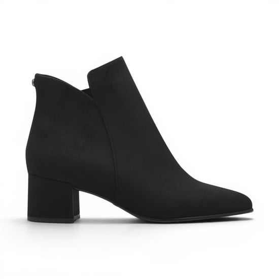 Tamaris Damen-Schwarze Kunstabsatz-Knöchelstiefel – 25354-43 - Image 1