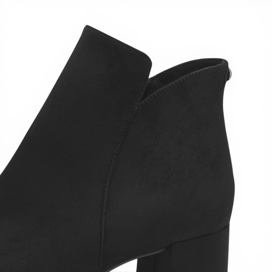 Tamaris Damen-Schwarze Kunstabsatz-Knöchelstiefel – 25354-43 - Image 5