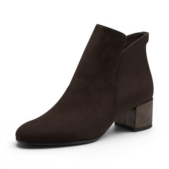 Tamaris Damen braune Faux-Heeled Knöchelstiefel – 25354-43 - Image 4