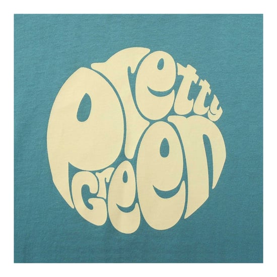 Pretty Green - T-Shirt für Herren, Baumwolle (Petrol) - Image 4
