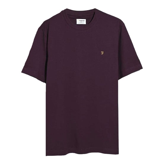 Farah - T-Shirt für Herren, Regulär (Burgunderrot) - Image 2