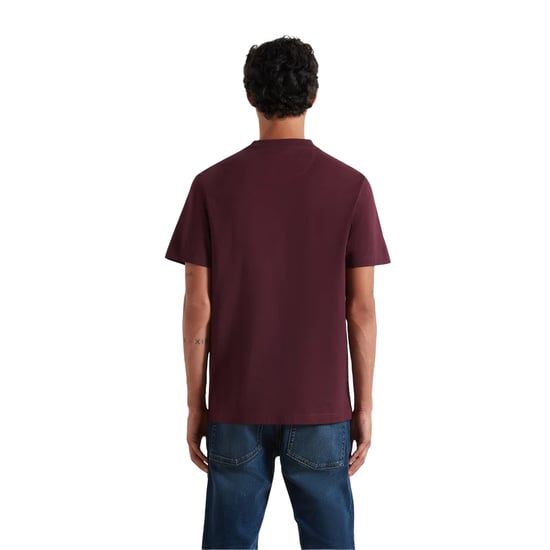 Farah - T-Shirt für Herren, Regulär (Burgunderrot) - Image 3