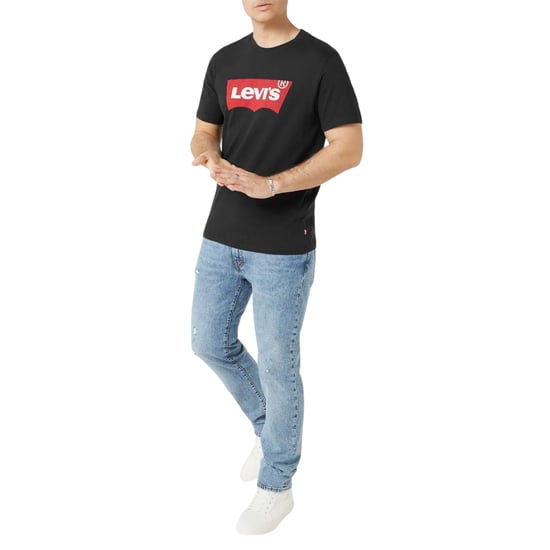 Levis - T-Shirt für Herren (Schwarz/Rot) - Image 4