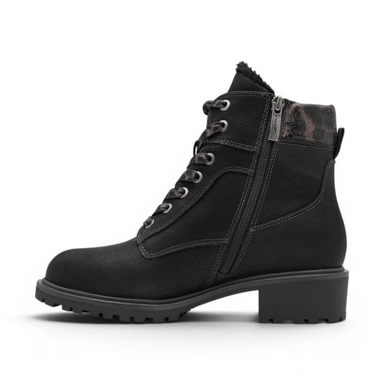 Tamaris Damen-Schwarze warme Schnürstiefel im Winter für den Außenbereich – 26266-43 - Image 3
