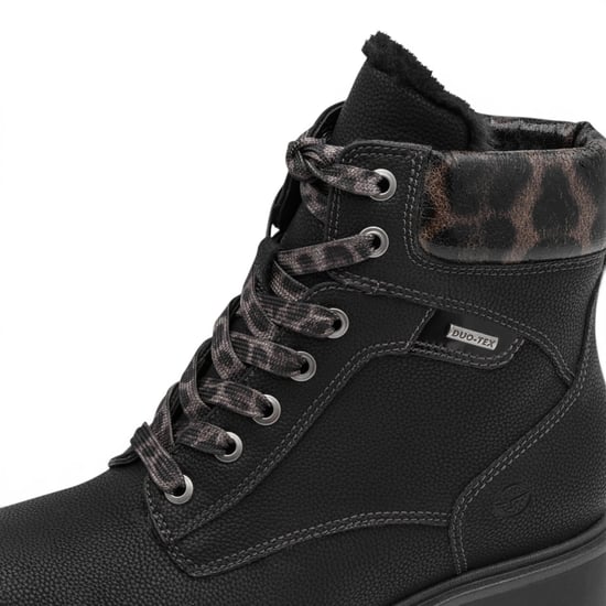 Tamaris Damen-Schwarze warme Schnürstiefel im Winter für den Außenbereich – 26266-43 - Image 6