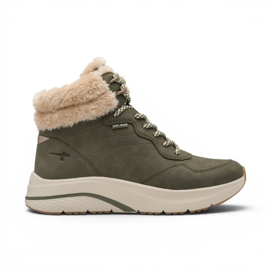 Tamaris Damengrüne warme Winterwasserdichte Schnürstiefel – 26278-45 - Image 1