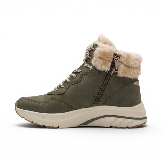 Tamaris Damengrüne warme Winterwasserdichte Schnürstiefel – 26278-45 - Image 3