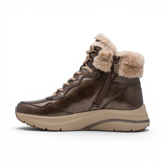 Tamaris Damenbraune warme Winter-Wasserdichte Schnürstiefel – 26278-45 - Image 3