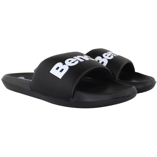 Bench Cruise Herren Schwarze Slipper - Image 2