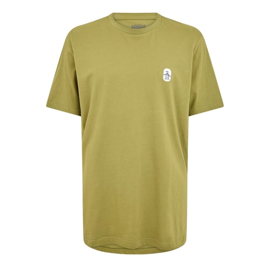 Original Penguin - "Basic" T-Shirt für Herren, Rundhalsausschnitt (Olivenzweig) - Image 1