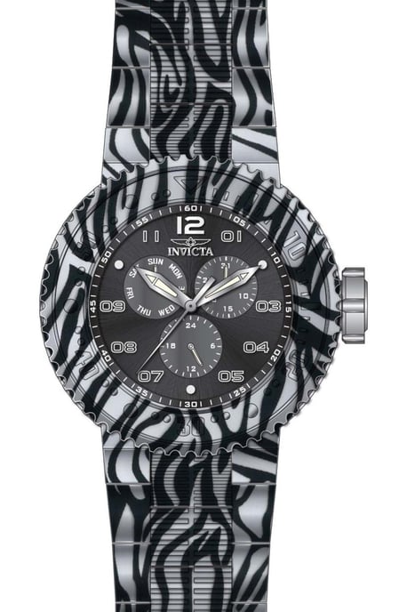 Invicta Pro Diver 50207 Herrenuhr - Quarzwerk - Edelstahl mit grauem Zifferblatt - 52 mm - Image 1