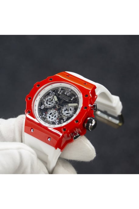 Invicta Racing 69655 Herrenuhr - Quarzwerk - Acryl mit goldenem Zifferblatt - 43 mm - Image 3