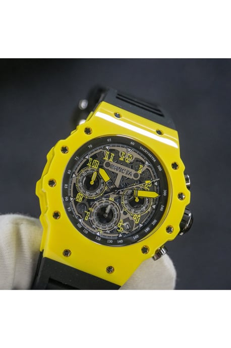 Invicta Racing 69667 Herrenuhr - Quarzwerk - Acryl mit silbernem Zifferblatt - 43 mm - Image 2