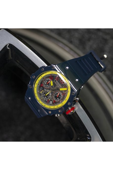 Invicta Racing 69661 Herrenuhr - Quarzwerk - Acryl mit silbernem Zifferblatt - 43 mm - Image 2
