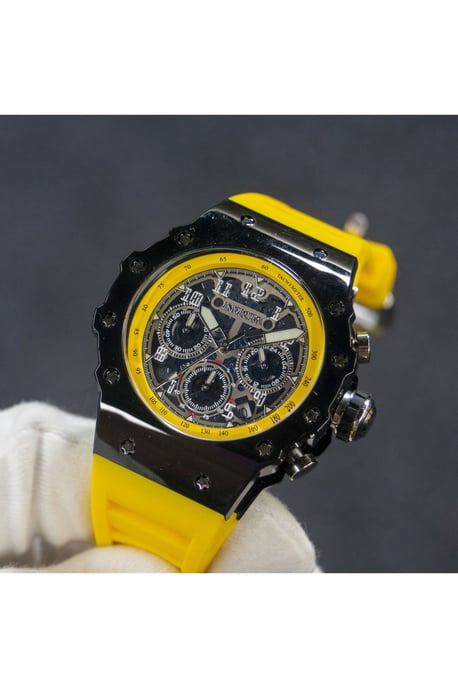 Invicta Racing 69670 Herrenuhr - Quarzwerk - Acryl mit silbernem Zifferblatt - 43 mm - Image 2