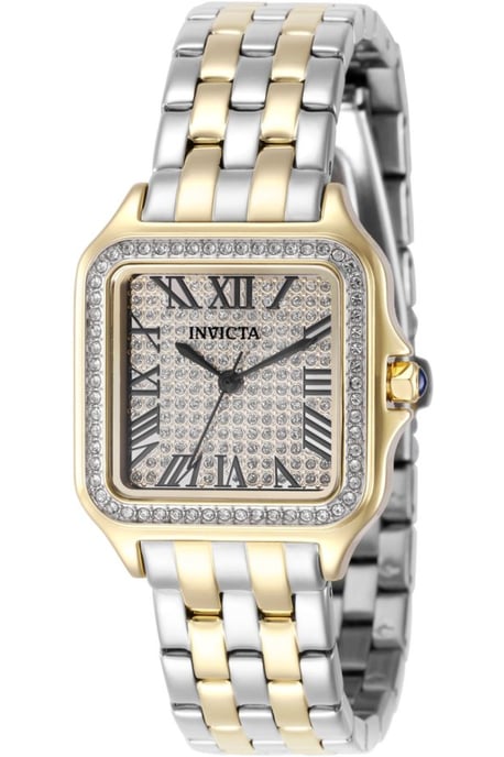 Invicta Angel 50625 Damenuhr - Quarzwerk - Edelstahl mit silbernem Zifferblatt - 28 mm - Image 1