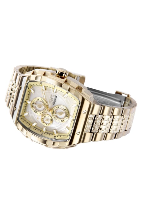 Invicta S1 Rally 50242 Herrenuhr - Quarzwerk - Edelstahl mit goldenem Zifferblatt - 47 mm - Image 2