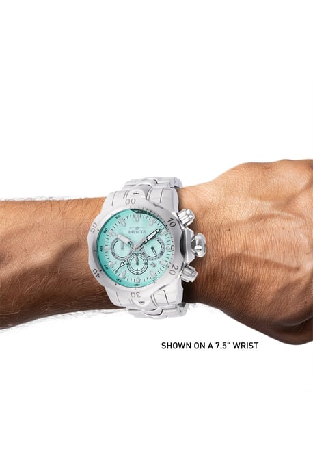 Invicta Venom 47907 Herrenuhr - Quarzwerk - Edelstahl mit blauem Zifferblatt - 54 mm - Image 2