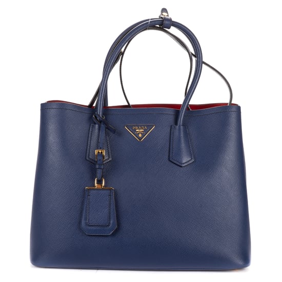 Cuir Double Handle Tote Schultertasche - Image 1