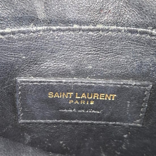 Saint Laurent Nano Sac de Jour Tote aus grauem Leder - Image 6