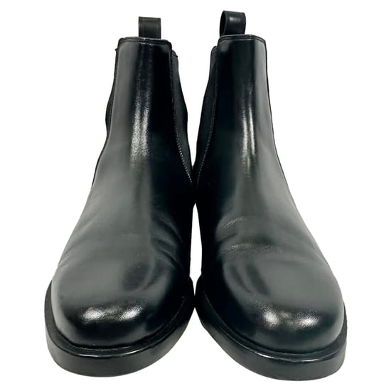 Valentino Garavani Nieten Chelsea Stiefeletten aus schwarzem Leder - Image 2