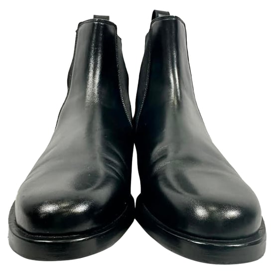 Valentino Garavani Nieten Chelsea Stiefeletten aus schwarzem Leder - Image 3
