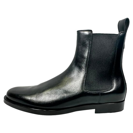 Valentino Garavani Nieten Chelsea Stiefeletten aus schwarzem Leder - Image 5
