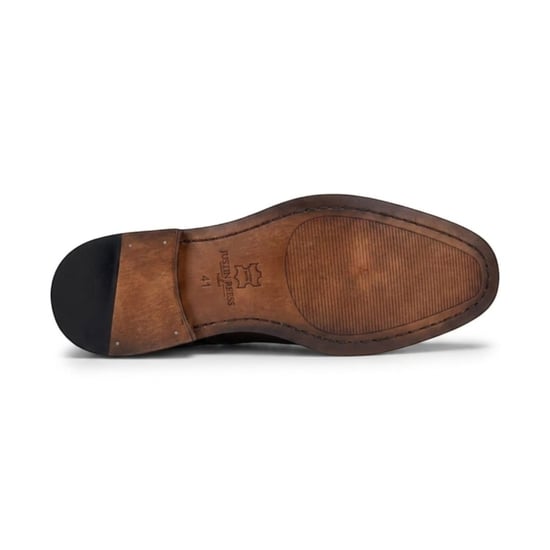 Justin Reess Herren polierte braune Leder-Cap-Toe-Derby-Schuhe – Everett - Image 5