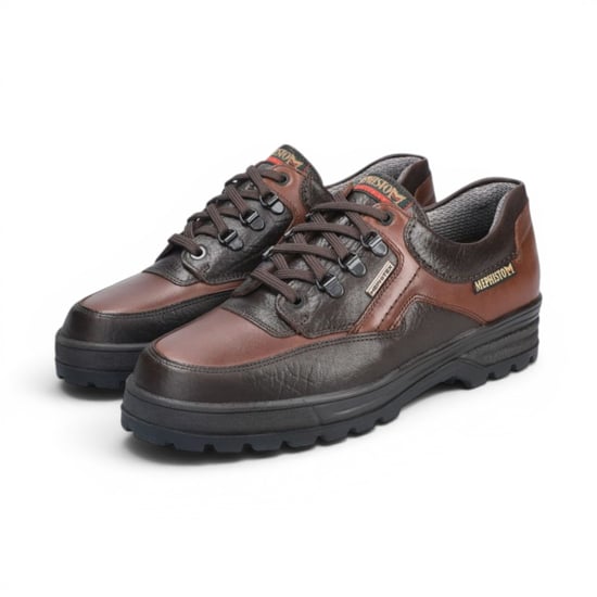 Mephisto Herrenleder-Kastanienbraune Wanderschuhe – Barracuda MT 742 - Image 3